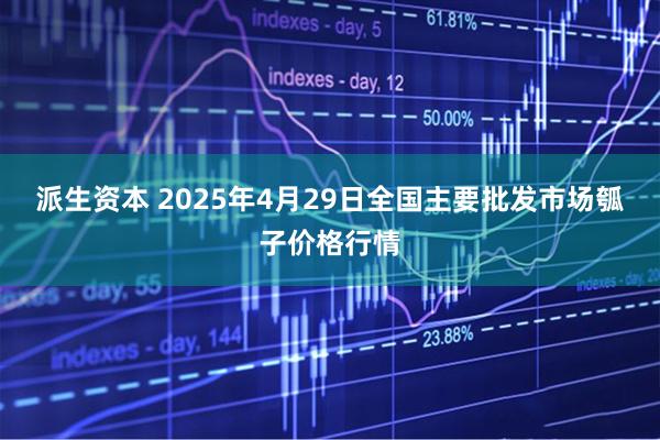 派生资本 2025年4月29日全国主要批发市场瓠子价格行情